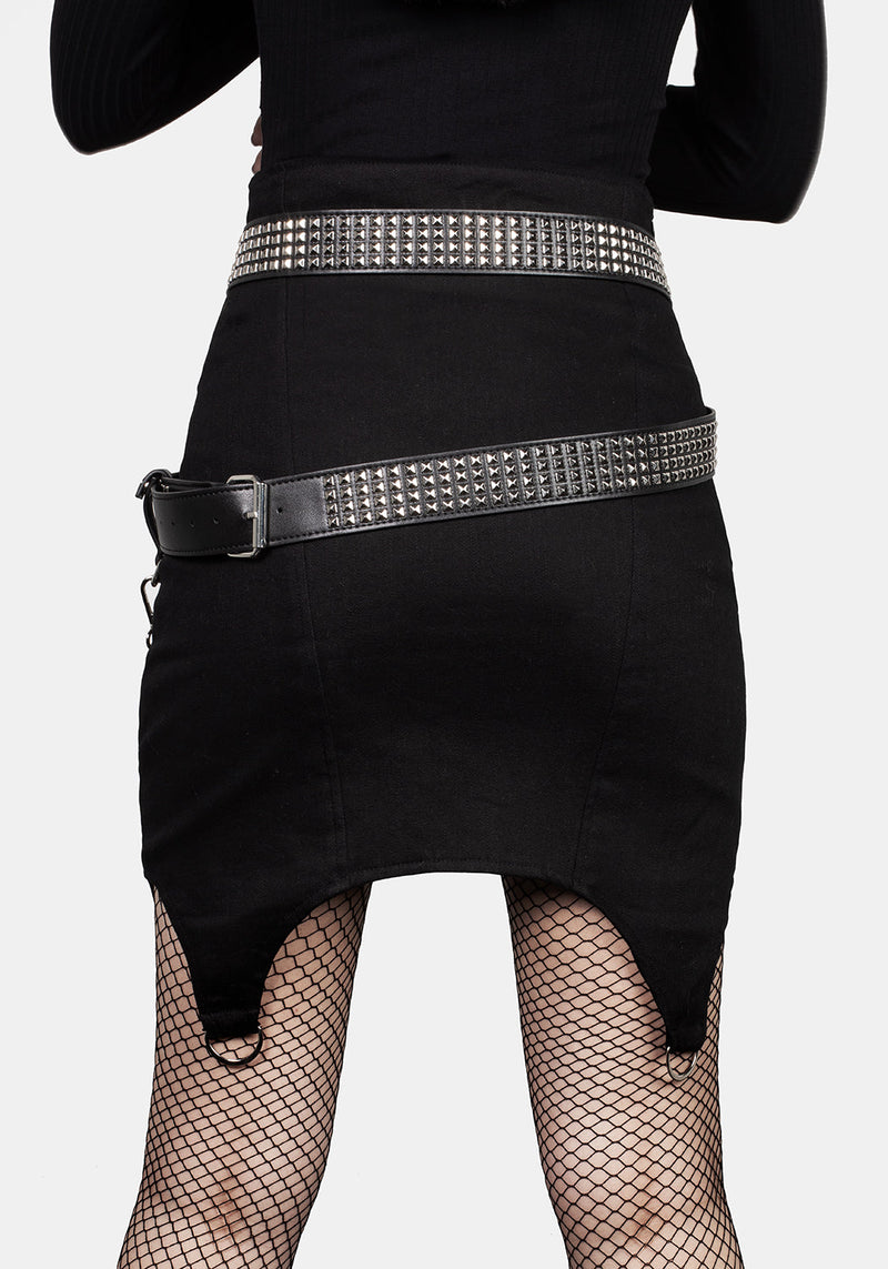Infinity Studded Wickel Hip Gürtel