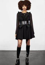 Bettie Peplum Taille Gürtel