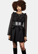 Bettie Peplum Taille Gürtel