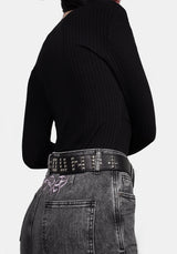 Hellbound Studded Jeans Gürtel