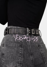 Hellbound Studded Jeans Gürtel