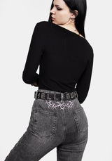 Hellbound Studded Jeans Gürtel