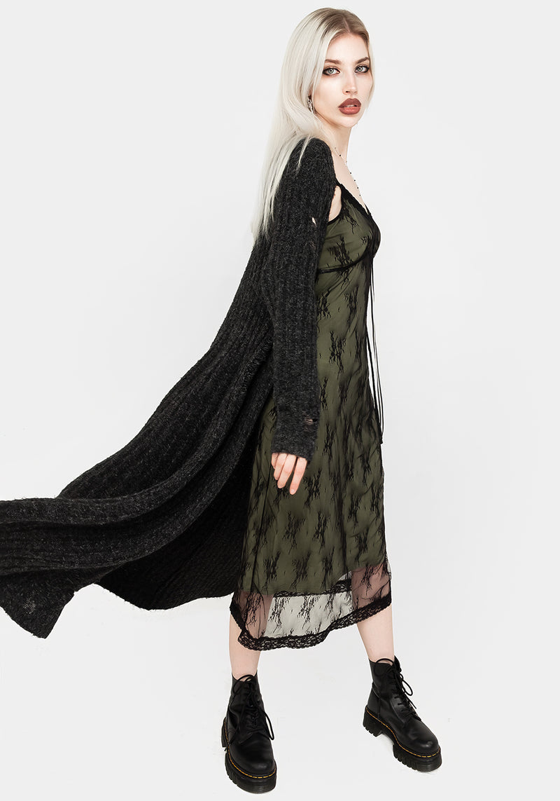 Elegy Langschnitt Cardigan