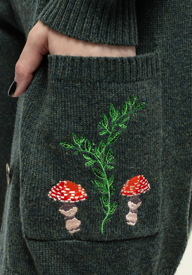 Fable Langschnitt Cardigan