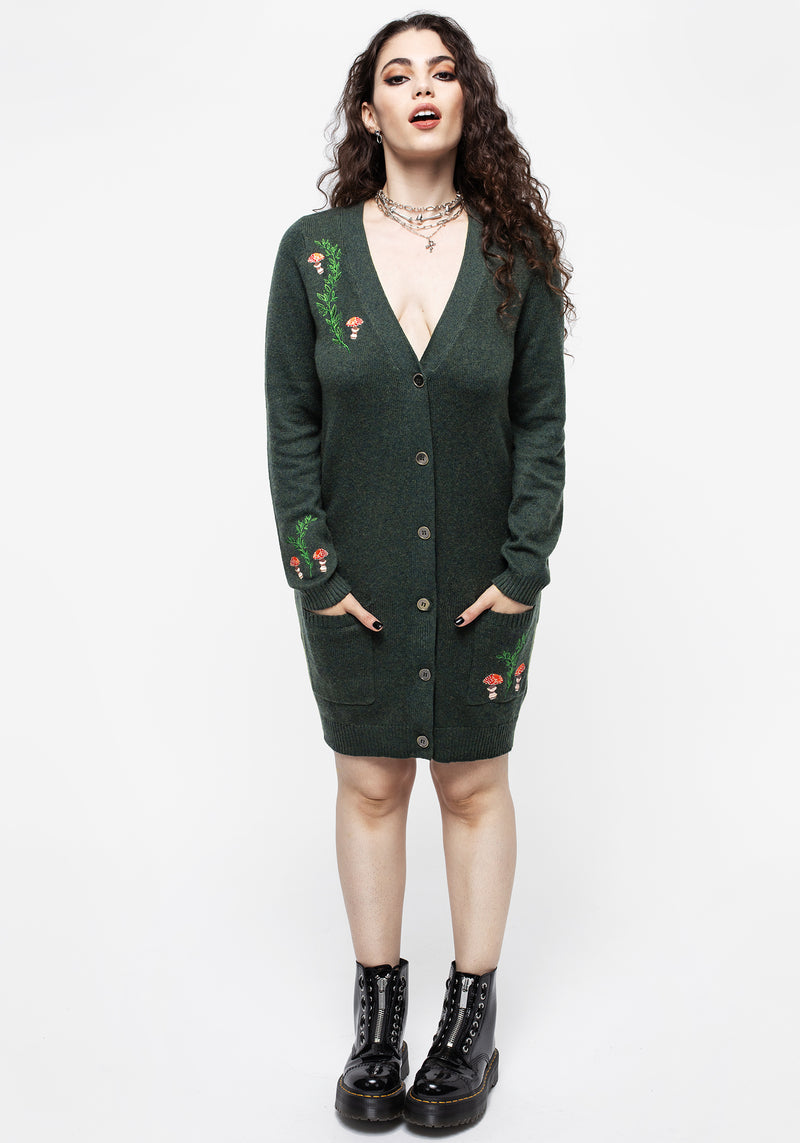 Fable Langschnitt Cardigan