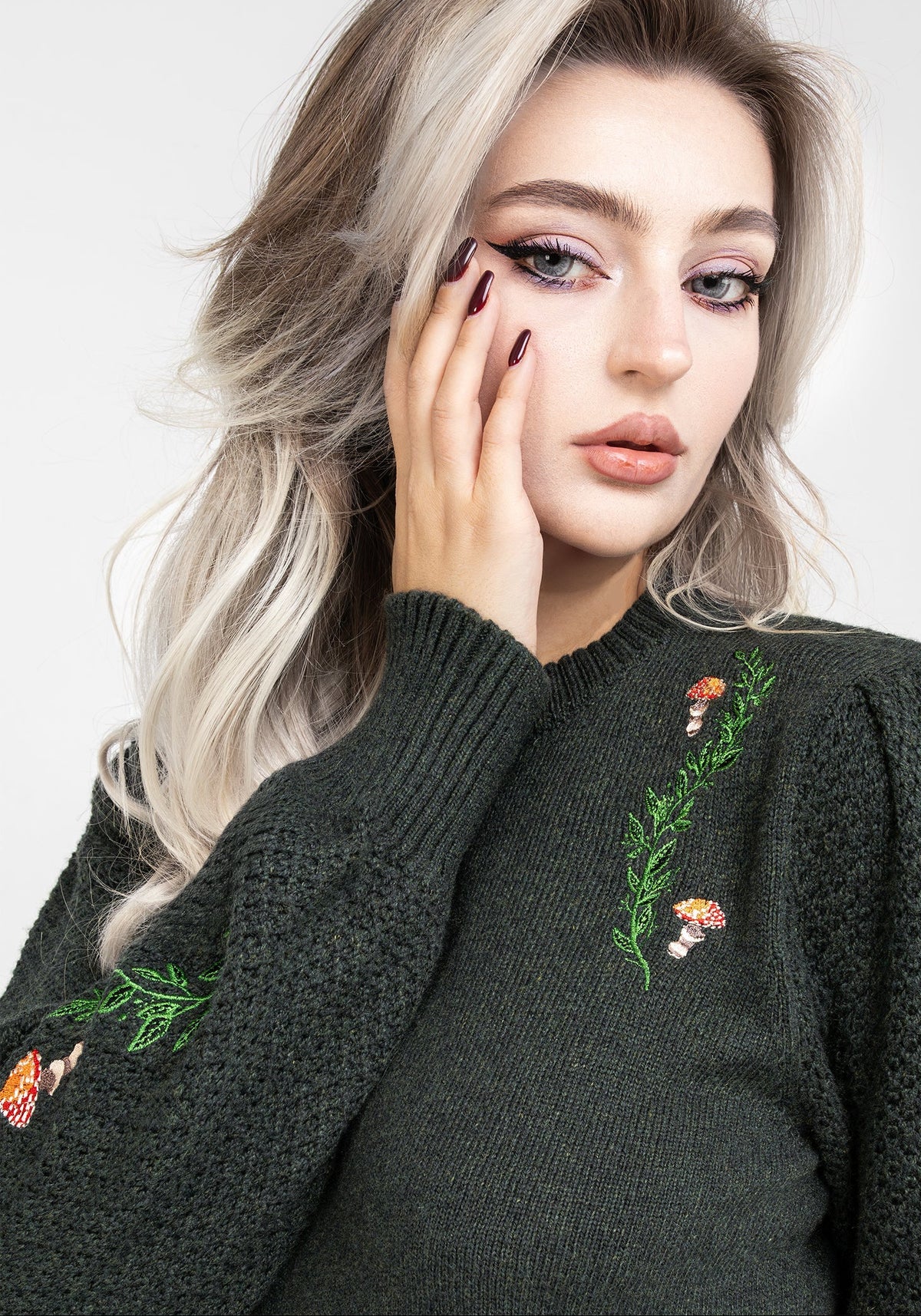 Fable Bestickt Pullover