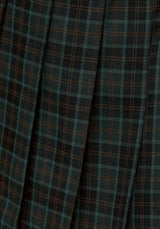 Nightingale Asymmetrisch Plissiert Mini Rock