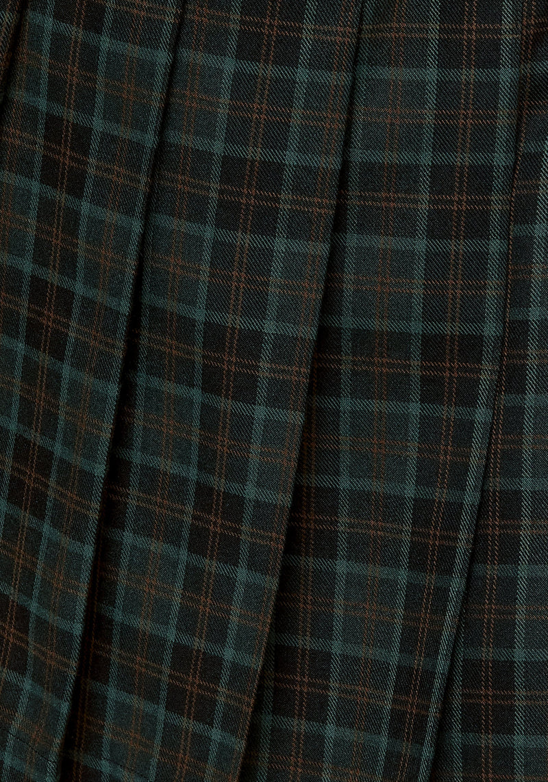 Nightingale Asymmetrisch Plissiert Mini Rock