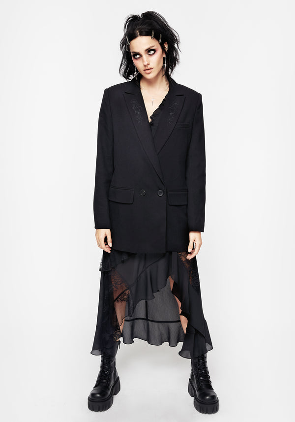 Poe Oversize Massgeschneidert Jacke