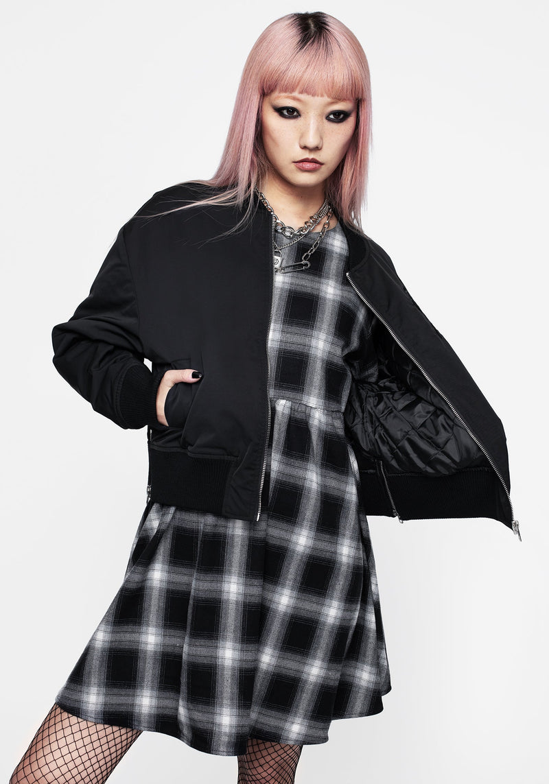 Daine Bestickt Bomber Jacke