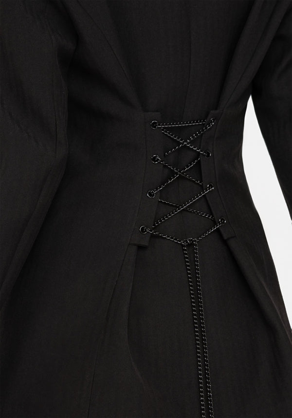 Juno Relaxed Chain Detail Blazer