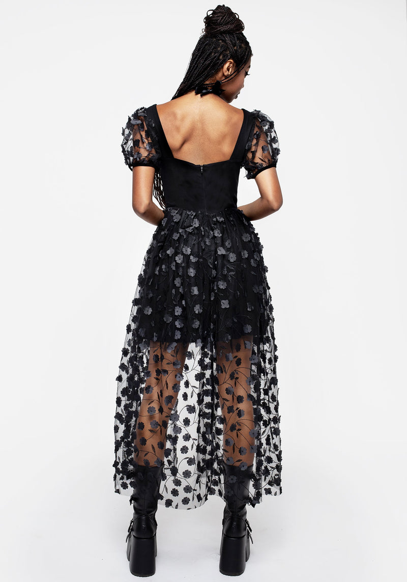 Disenchanted Hoch Low Tüll Kleid