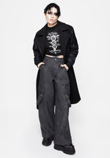 Doomsday Bomber Mantel Mit Detachable Hood