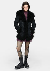 Ygritte Kunst- Pelz Mantel