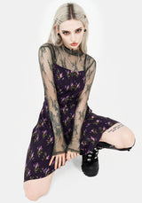 Petra Knopf Hoch Cami Kleid