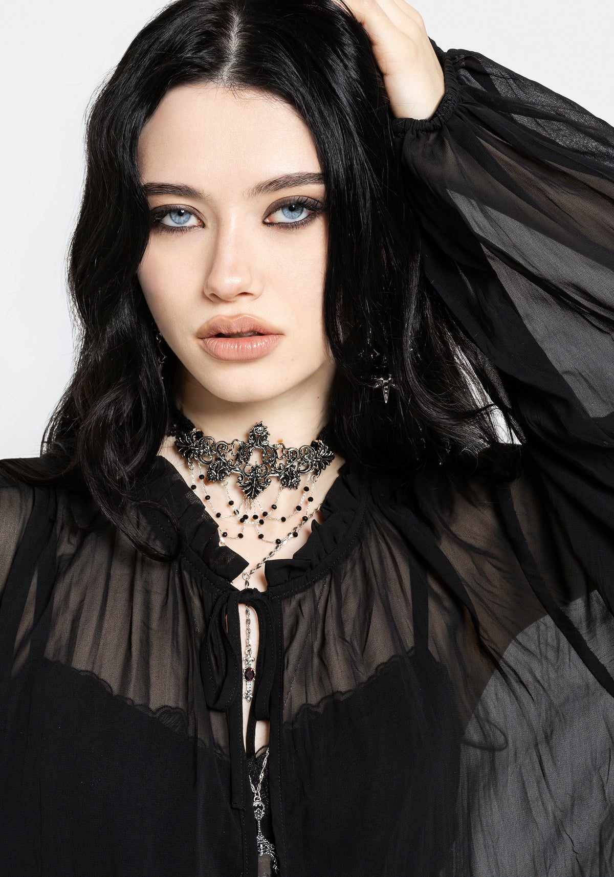 Villain Textured Blouse EU 34