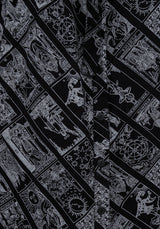 Cartomancy Midi Hemd Kleid