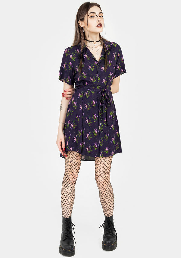 Petra Mini Hemd Kleid