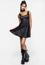 Aisha Jacquard Mini Korsett Kleid