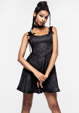 Aisha Jacquard Mini Korsett Kleid