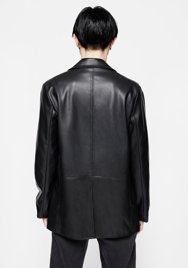 Oracle Kunst- Leder Blazer