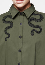 Slither Weit Passform Hemd
