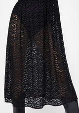 Blackwellia Spitze Midi Kleid