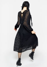 Blackwellia Spitze Midi Kleid