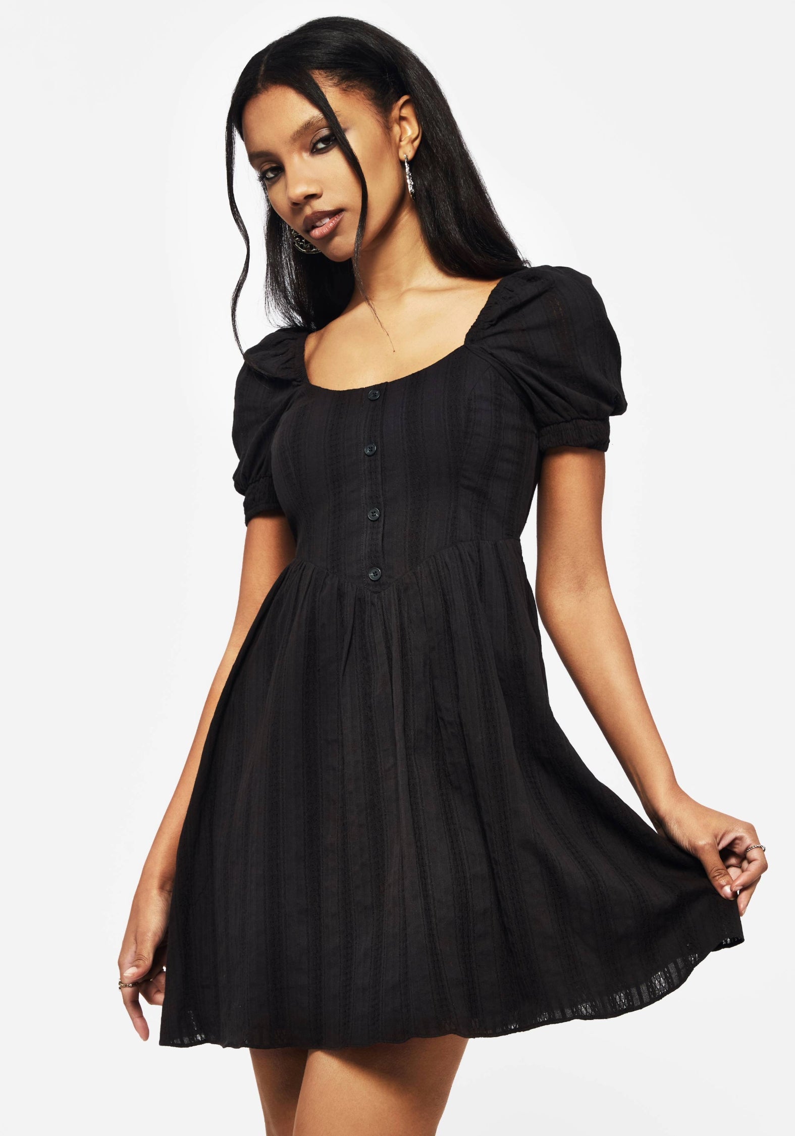 Marcia Broderie Mini Dress