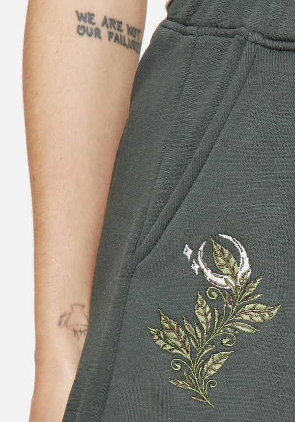 Nirah Baumwolle Bestickt Shorts