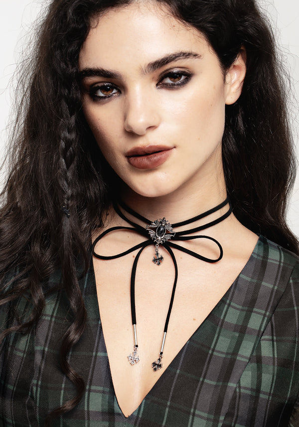 Gargoyle Gothic Kordel Halsband Halskette