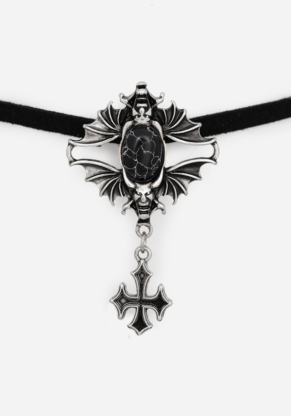 Gargoyle Gothic Kordel Halsband Halskette