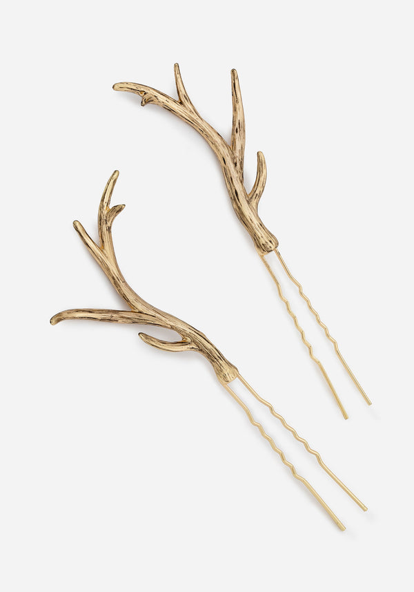 Faline Antler Haar Pins