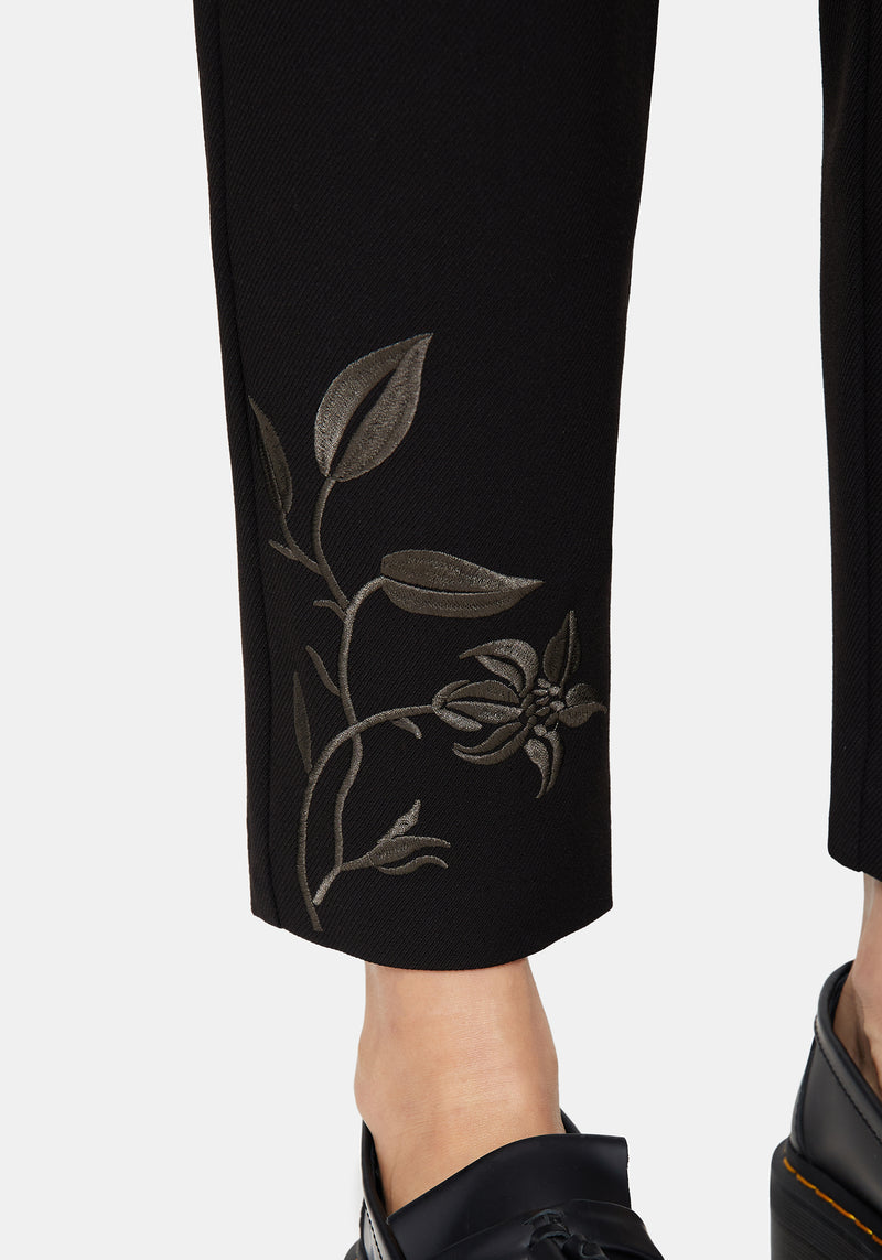 Maira Ivy Flare Slim Trousers