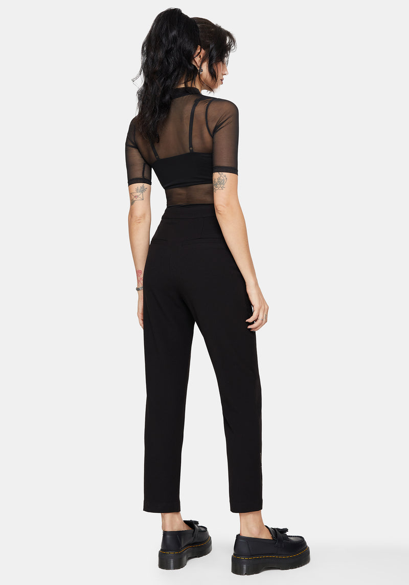 Maira Ivy Flare Slim Trousers
