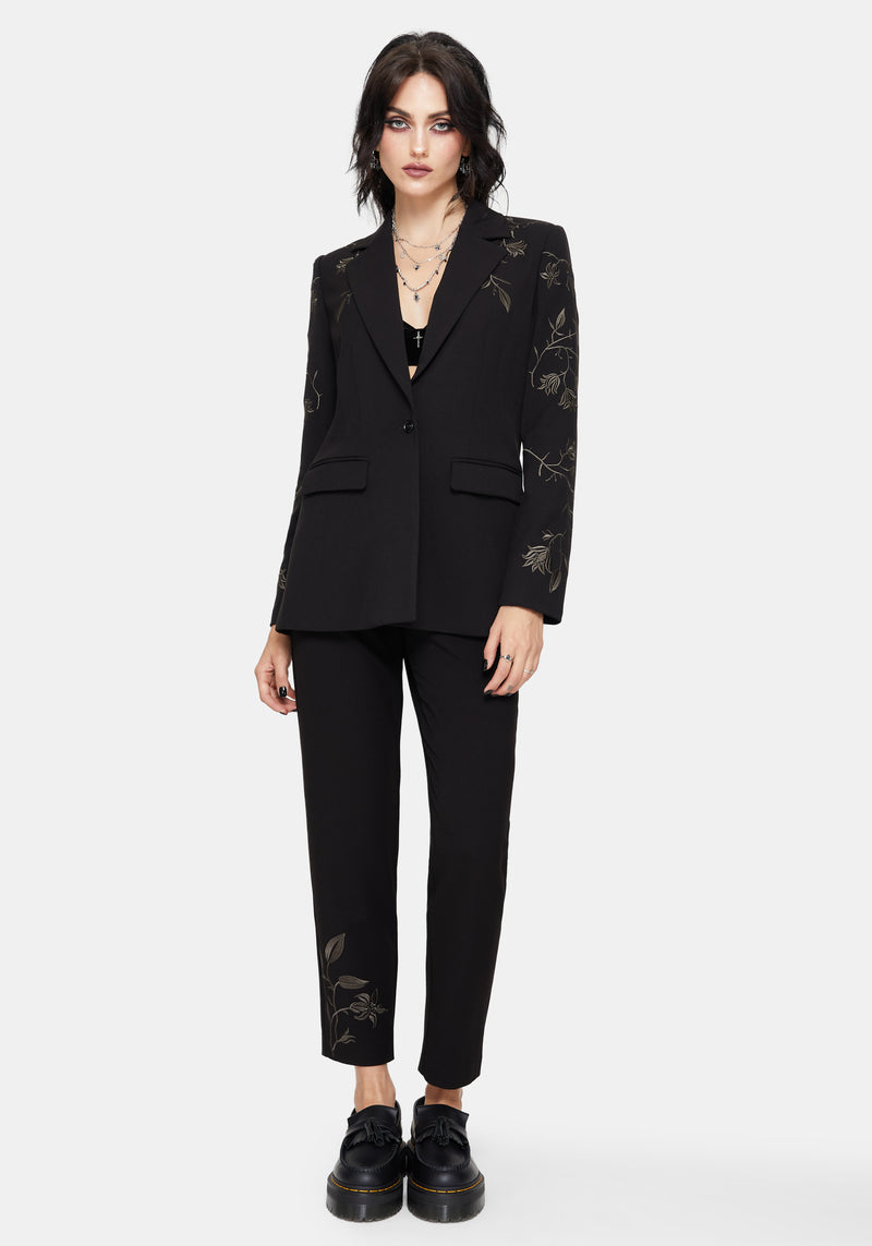 Maira Ivy Flare Slim Trousers