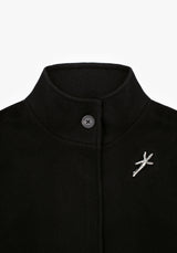 Althea Asymmetric Pin Detail Cape