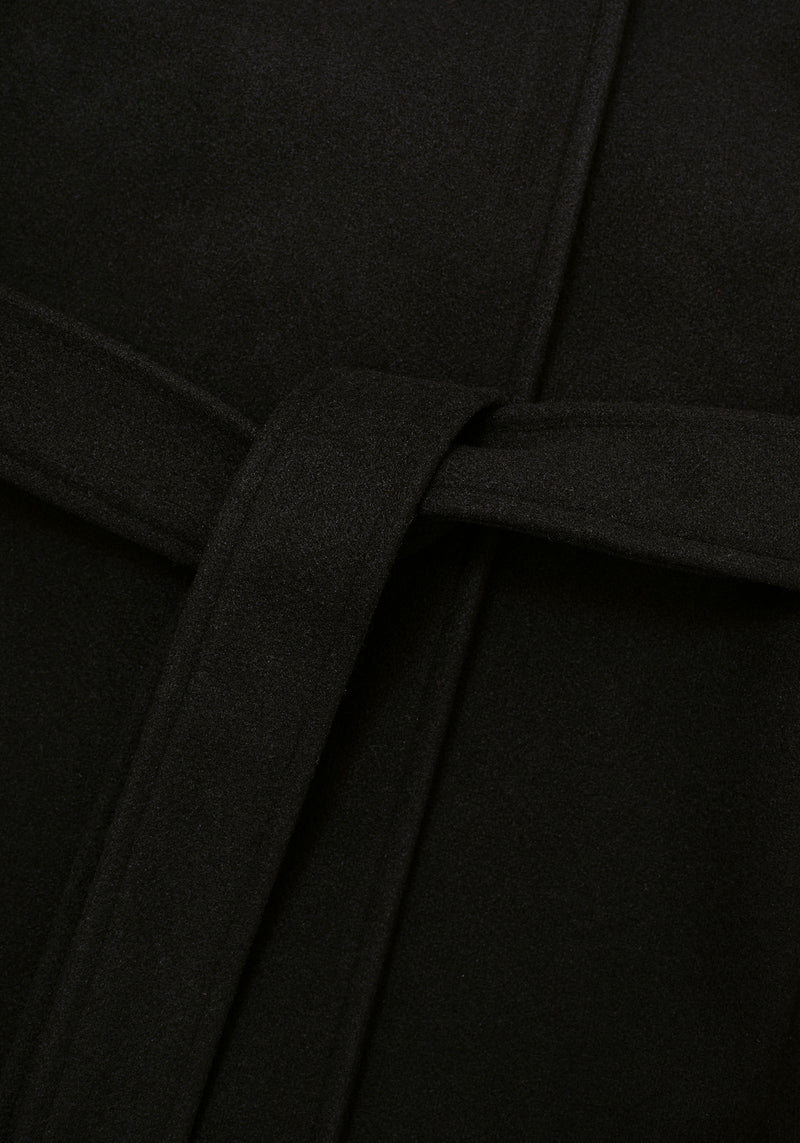 Althea Asymmetric Pin Detail Cape