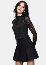 Iris Celestial Tailored Wrap Over Button Waistcoat