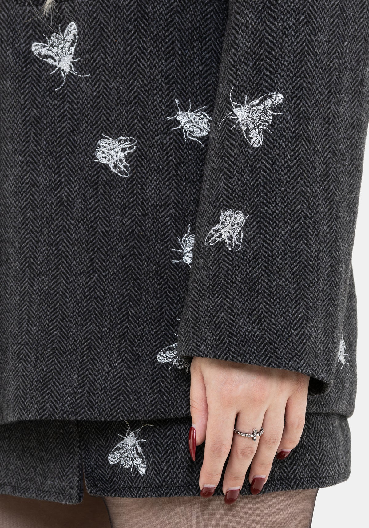 Chrysina Käfer Pailletten Embellished Locker Blazer