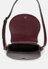 Nyelle Witches Knot Debossed Circle Bag