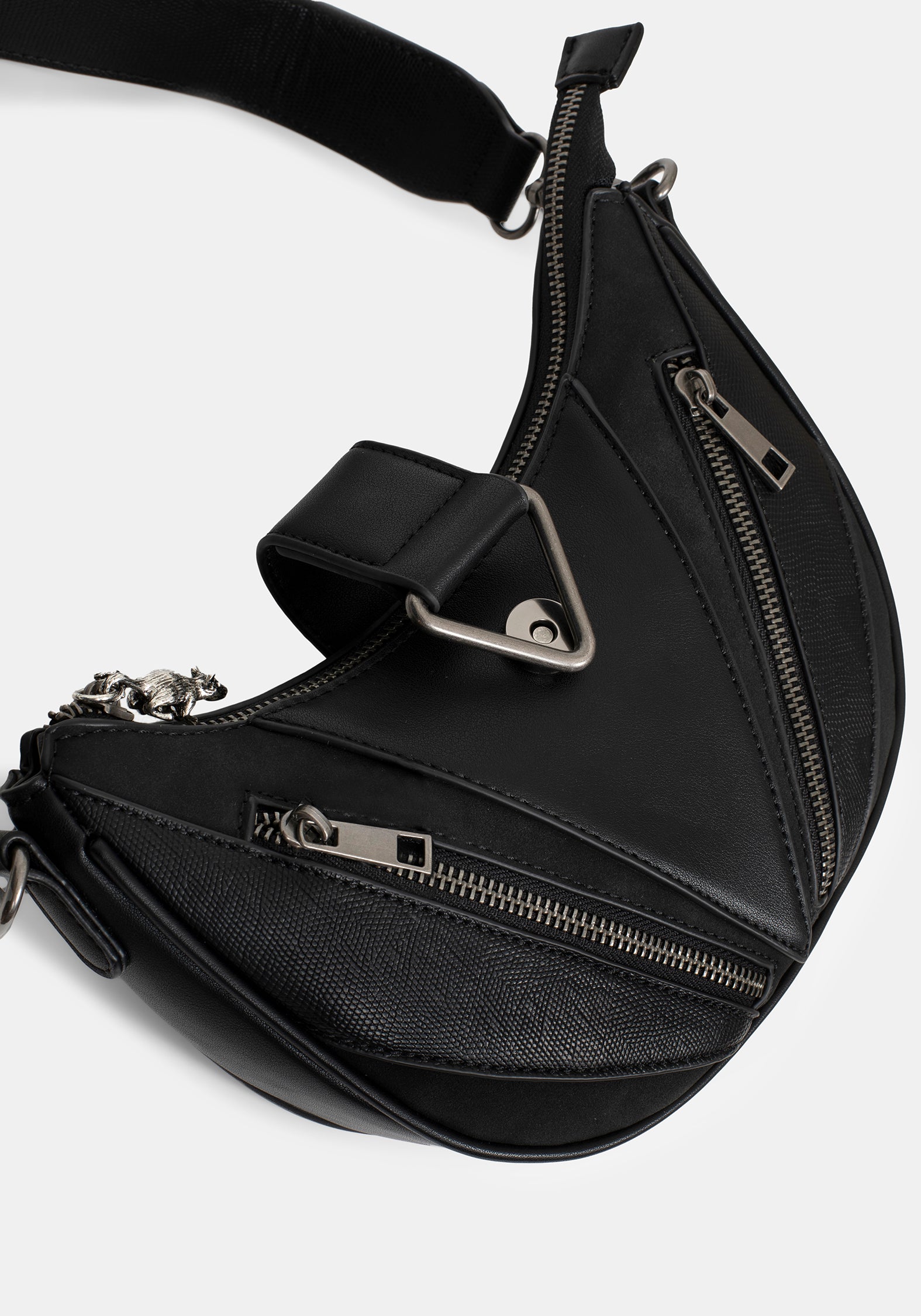 Colette Rat Reißverschluss Triangle Beschläge Schulter Tasche