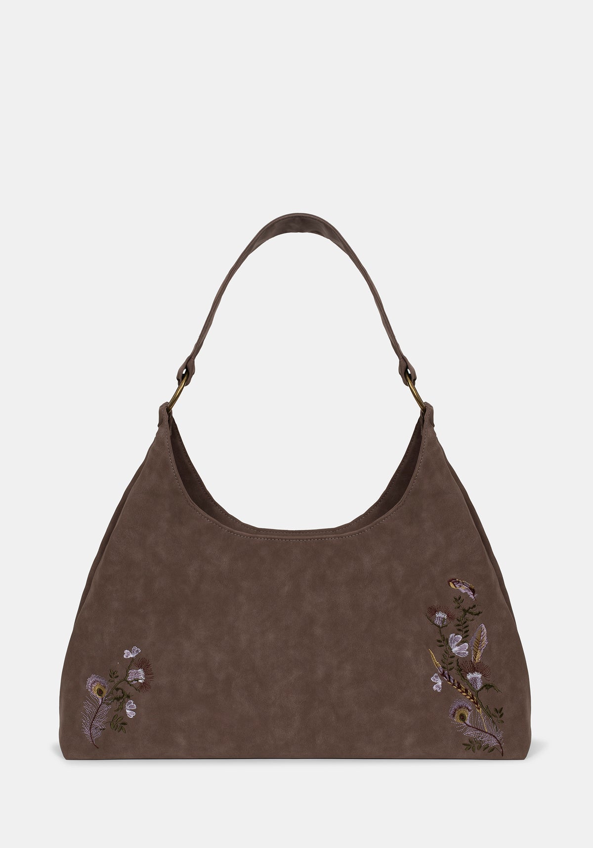 Lera Mystical Garten Bestickt Slouch Schulter Tasche