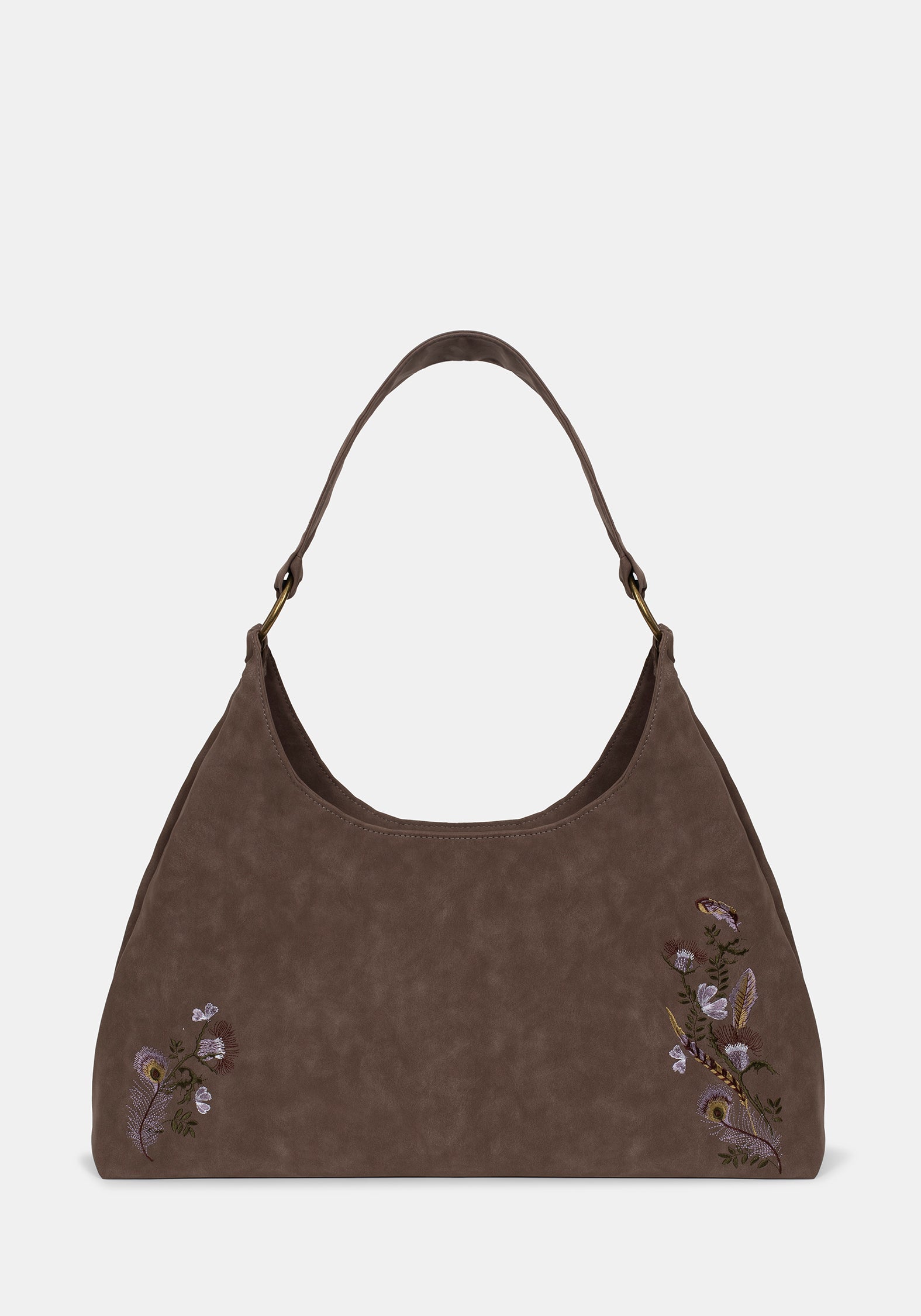 Lera Mystical Garten Bestickt Slouch Schulter Tasche
