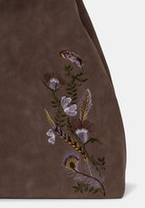 Lera Mystical Garten Bestickt Slouch Schulter Tasche