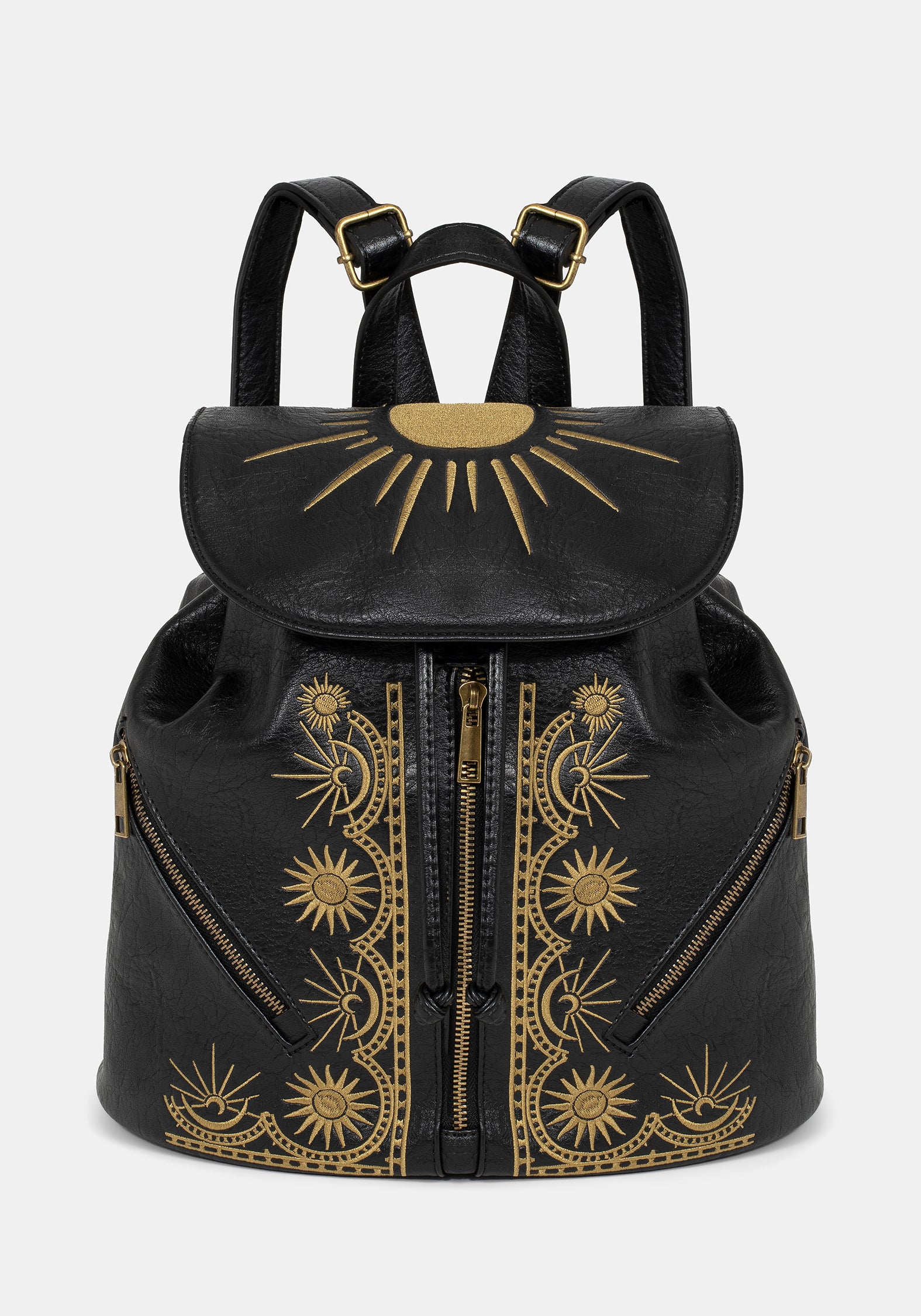 Lunara Celestial Embroidered Backpack – Disturbia