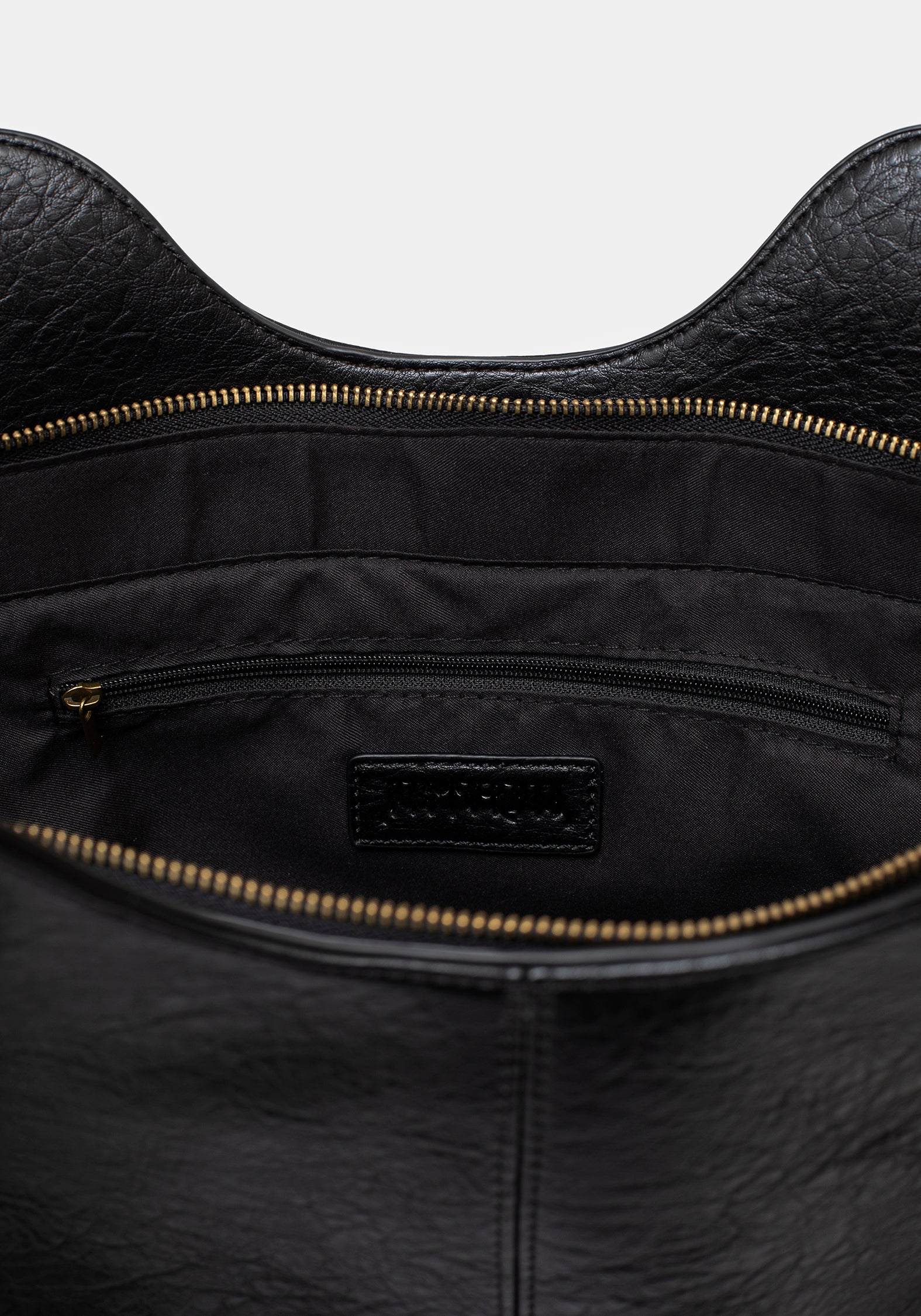 Rosamoth Schnalle Schulter Tasche - Schwarz