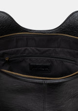 Rosamoth Schnalle Schulter Tasche - Schwarz