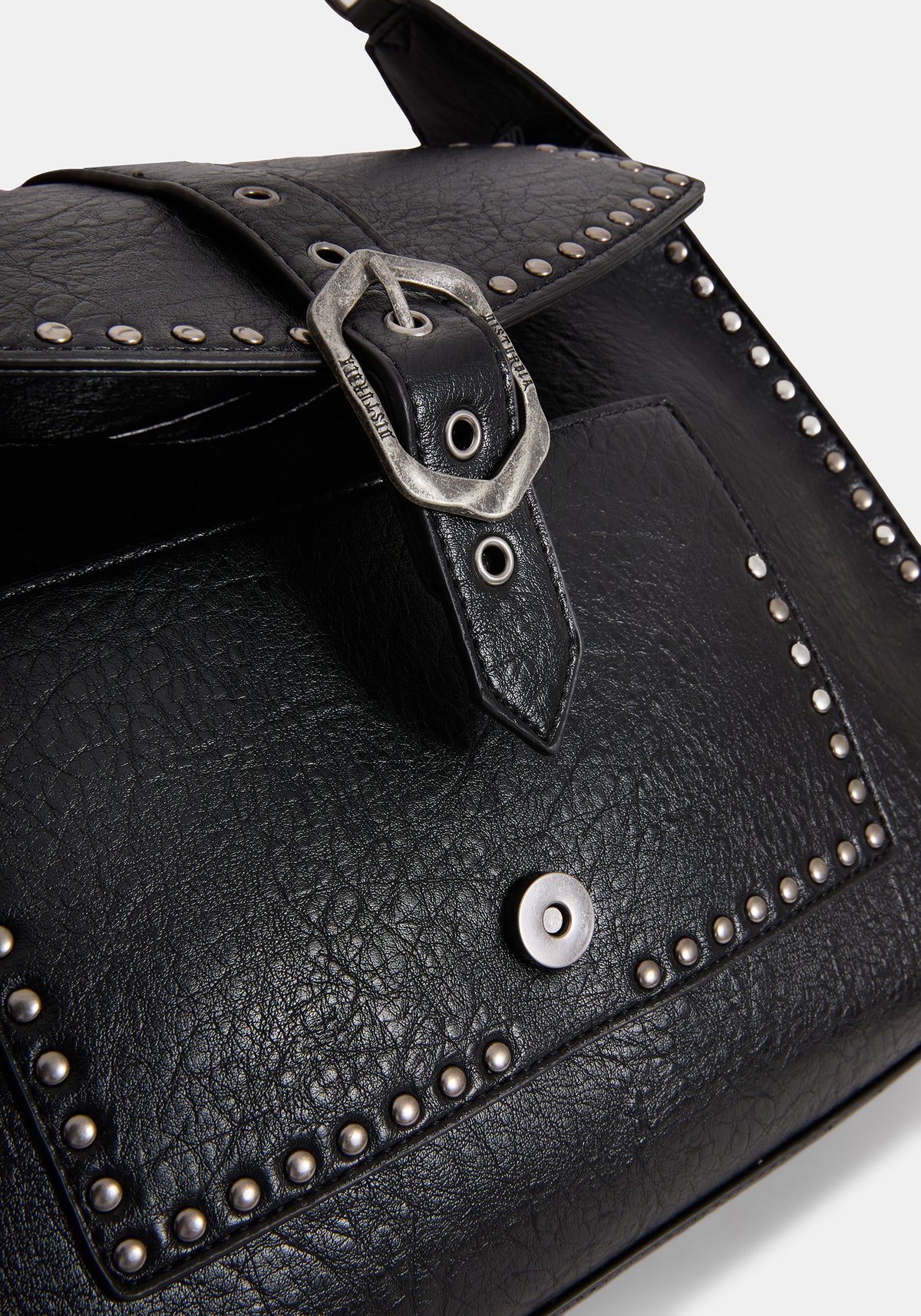 Trogan Rivet Buckle Shoulder Bag