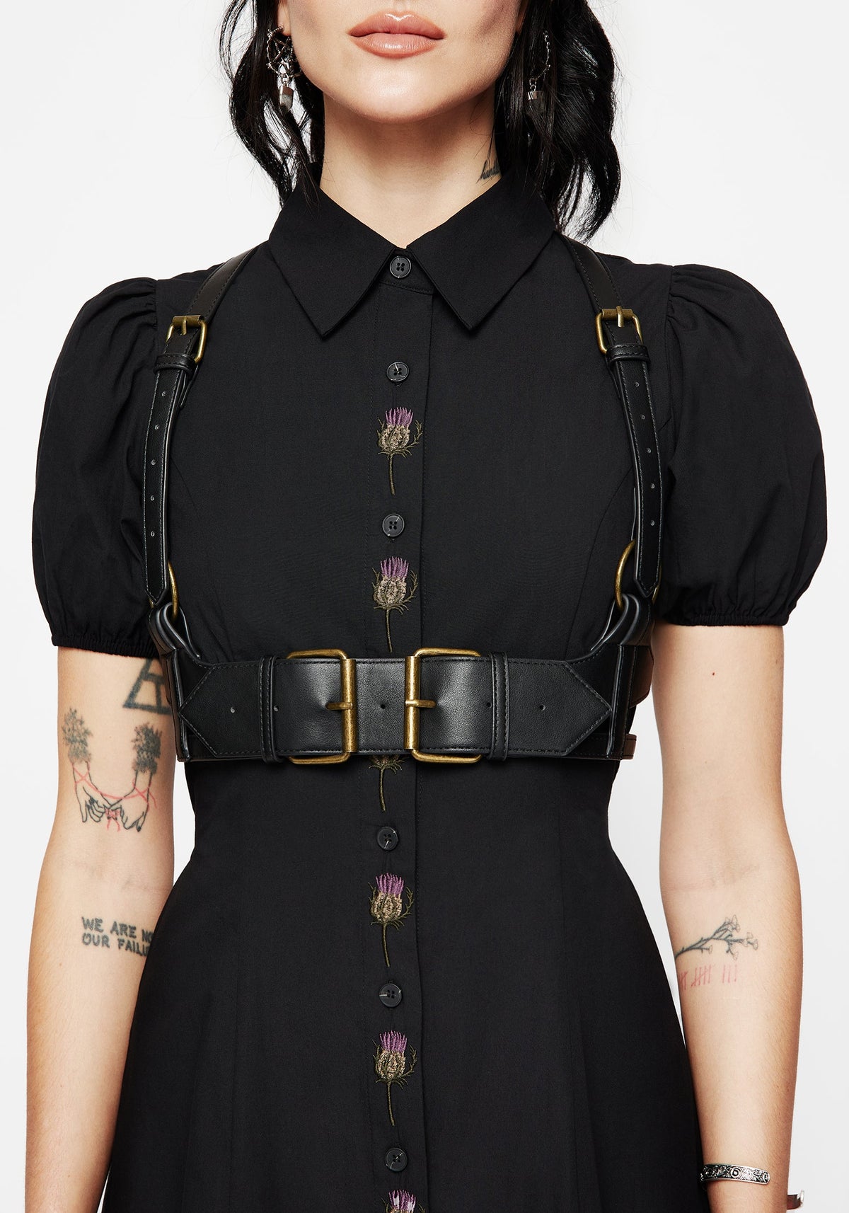 Agatha Schnitt Raus Side Detail Geschirr